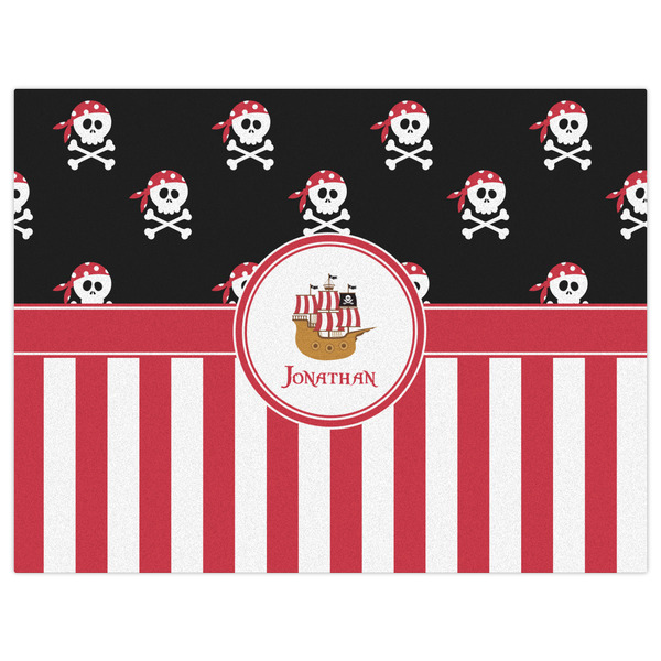 Pirate & Stripes Indoor / Outdoor Rug - 6'x8' - Front Flat