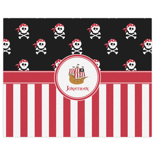 Pirate & Stripes Indoor / Outdoor Rug - 8'x10' - Front Flat