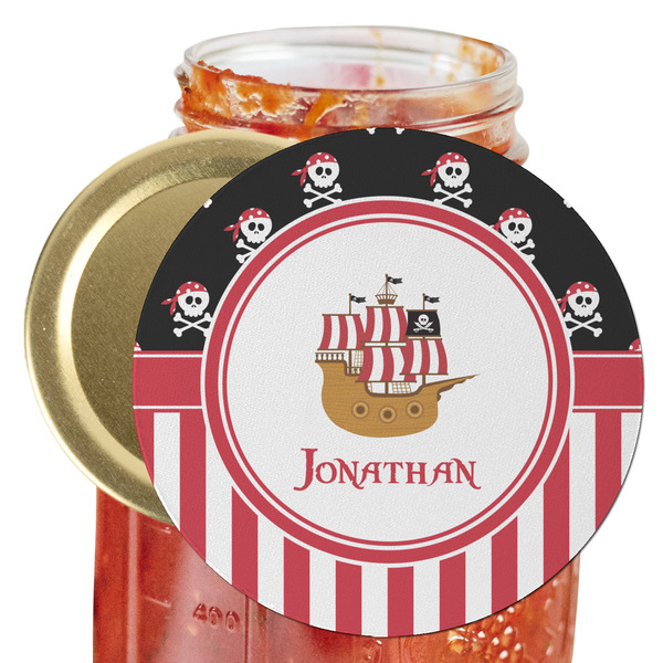 Custom Pirate & Stripes Jar Opener (Personalized)