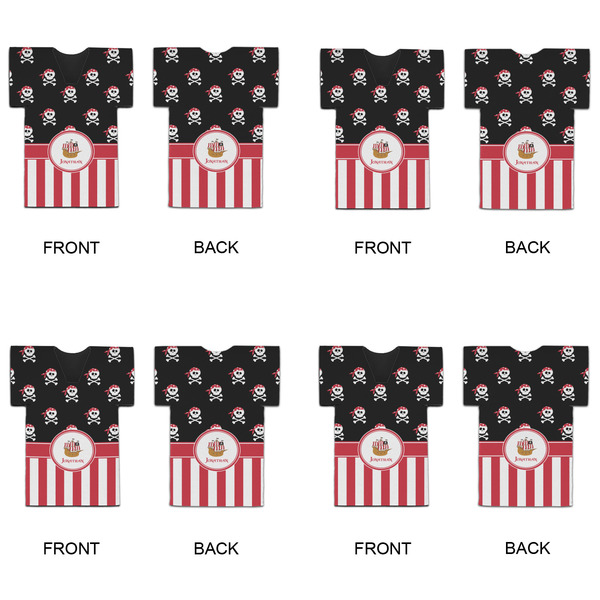 Pirate & Stripes Jersey Bottle Cooler - Set of 4 - APPROVAL