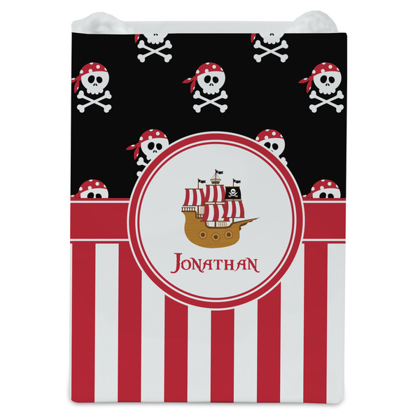 Pirate & Stripes Jewelry Gift Bag - Gloss - Front