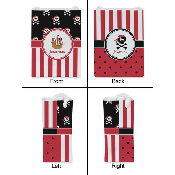 Pirate & Stripes Jewelry Gift Bag - Matte - Approval
