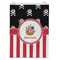 Pirate & Stripes Jewelry Gift Bag - Matte - Front