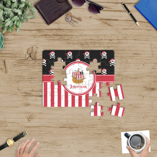 Pirate & Stripes Jigsaw Puzzle 30 Piece - In Context