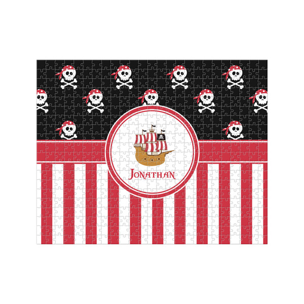 Custom Pirate & Stripes 500 pc Jigsaw Puzzle (Personalized)