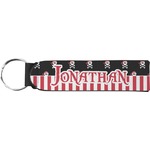 Pirate & Stripes Neoprene Keychain Fob (Personalized)