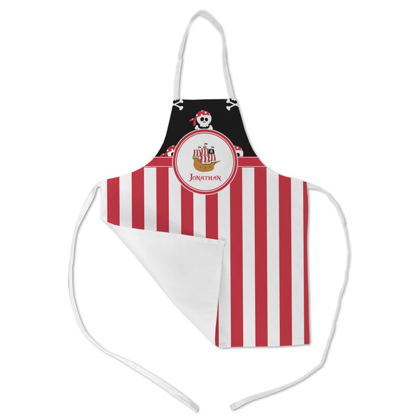 Pirate & Stripes Kid's Aprons - Medium - Main (med/lrg)