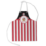 Pirate & Stripes Kid's Apron - Small (Personalized)