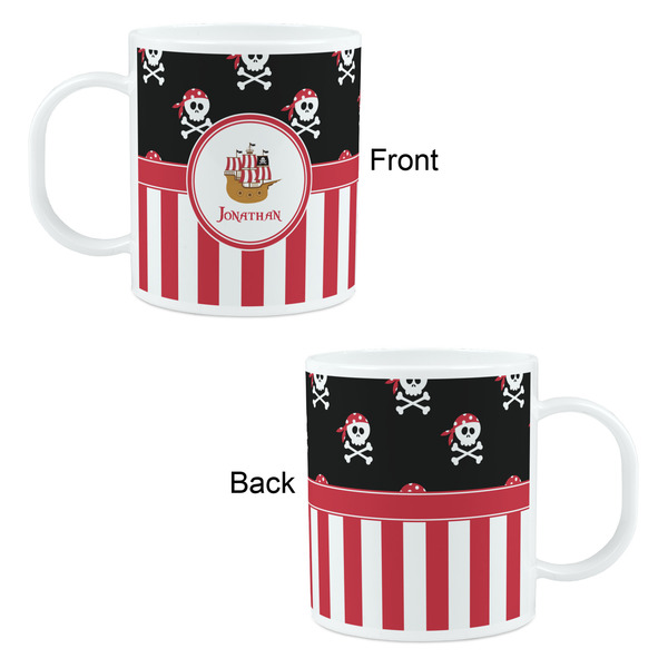 Pirate & Stripes Kid's Mug - Apvl