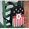 Pirate & Stripes Kids Backpack - In Context