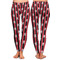 Pirate & Stripes Ladies Leggings - Front and Back