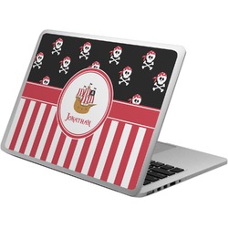Pirate & Stripes Laptop Skin - Custom Sized (Personalized)