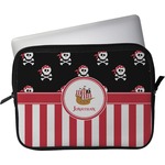 Pirate & Stripes Laptop Sleeve / Case - 11" (Personalized)