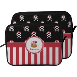 Pirate & Stripes Laptop Sleeve / Case (Personalized)