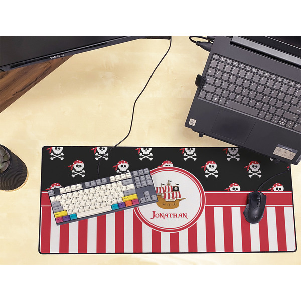 Pirate & Stripes Large Gaming Mats - LIFESTYLE