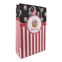 Pirate & Stripes Large Gift Bag (Personalized)