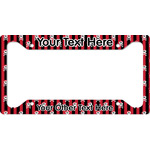 Pirate & Stripes License Plate Frame - Style A (Personalized)