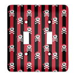 Pirate & Stripes Light Switch Cover (2 Toggle Plate)