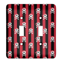 Pirate & Stripes Light Switch Cover (2 Toggle Plate)