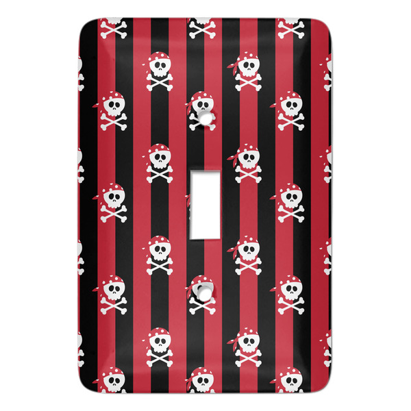Custom Pirate & Stripes Light Switch Cover (Single Toggle)