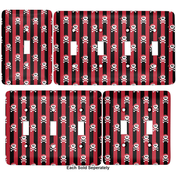 Pirate & Stripes Light Switch Covers all sizes