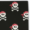 Pirate & Stripes Linen Placemat - DETAIL