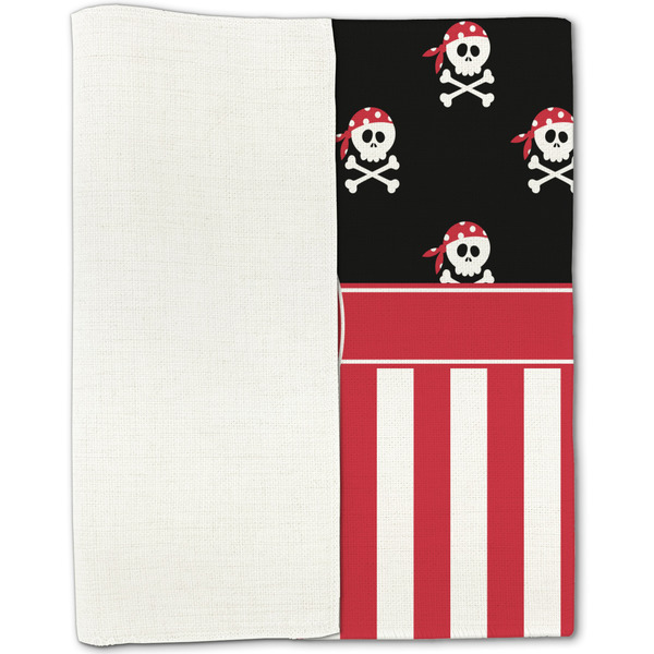Pirate & Stripes Linen Placemat - Folded Half