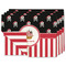 Pirate & Stripes Linen Placemat - MAIN Set of 4 (double sided)