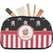 Pirate & Stripes Makeup / Cosmetic Bag - Medium (Personalized)