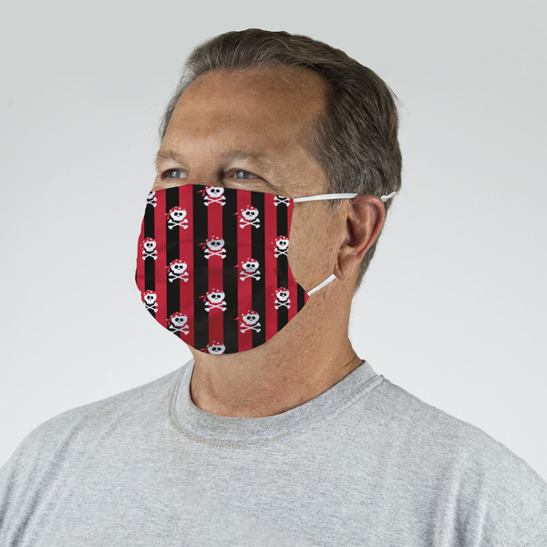 Pirate & Stripes Mask - Quarter View on Guy