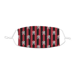 Pirate & Stripes Kid's Cloth Face Mask - XSmall