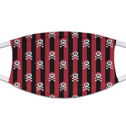 Pirate & Stripes Cloth Face Mask (T-Shirt Fabric)