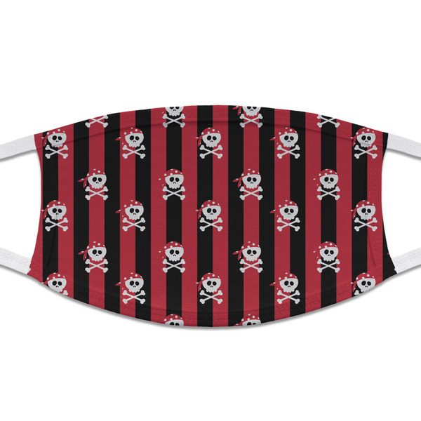 Custom Pirate & Stripes Cloth Face Mask (T-Shirt Fabric)