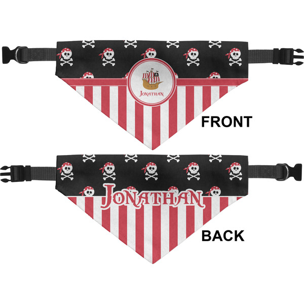Pirate & Stripes Medium Dog Bandana Approval