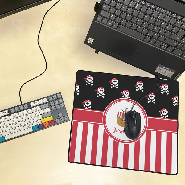 Pirate & Stripes Medium Gaming Mats - LIFESTYLE