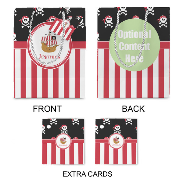 Pirate & Stripes Medium Gift Bag - Approval