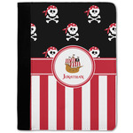 Pirate & Stripes Notebook Padfolio w/ Name or Text
