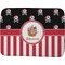 Pirate & Stripes Memory Foam Bath Mat - 48"x36" (Personalized)