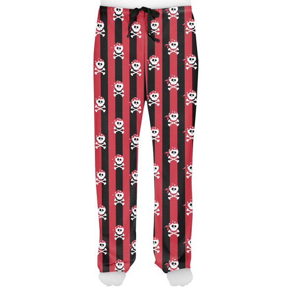 Pirate & Stripes Men's Pjs Front - on model