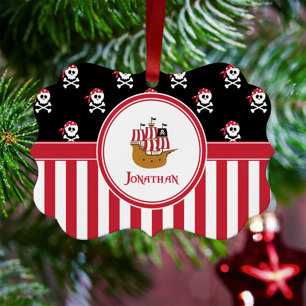Pirate & Stripes Metal Benilux Ornament - Lifestyle