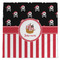 Pirate & Stripes Microfiber Dish Towel (Personalized)