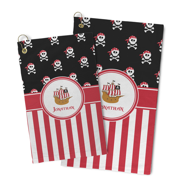 Pirate & Stripes Microfiber Golf Towel - PARENT/MAIN