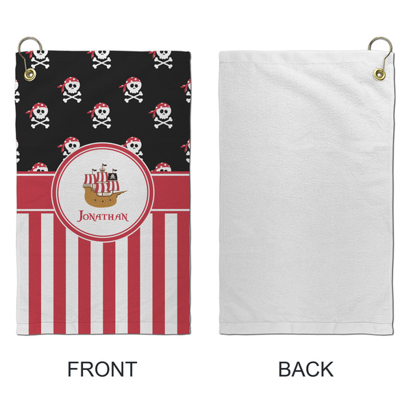 Pirate & Stripes Microfiber Golf Towels - Small - APPROVAL