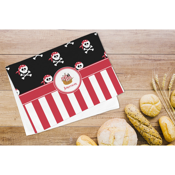 Pirate & Stripes Microfiber Kitchen Towel - LIFESTYLE