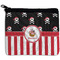 Pirate & Stripes Neoprene Coin Purse - Front
