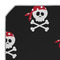 Pirate & Stripes Octagon Placemat - Single front (DETAIL)