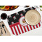 Pirate & Stripes Octagon Placemat - Single front (LIFESTYLE) Flatlay