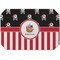 Pirate & Stripes Octagon Placemat - Single front