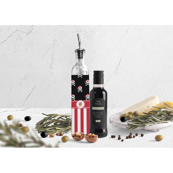 Pirate & Stripes Oil Dispenser Bottle - Lifestyle Photo
