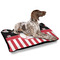 Pirate & Stripes Outdoor Dog Beds - Large - IN CONTEXT